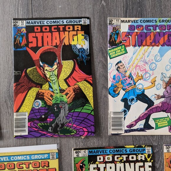 Vintage DOCTOR STRANGE Lot of 7 Marvel Comics 1970s-1980s - Picture 5 of 11